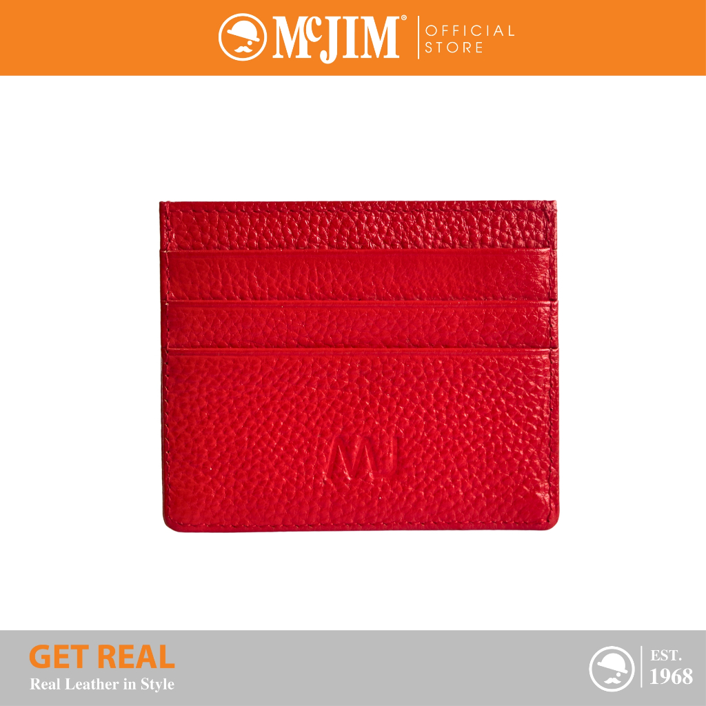 MJ by McJIM Leather Card Holder Shopee Philippines