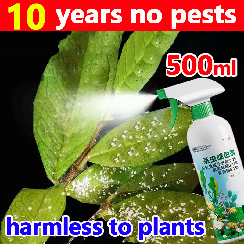 Pesticides for plants 500ml No harm to plants Bug Spray Aphids Mites ...