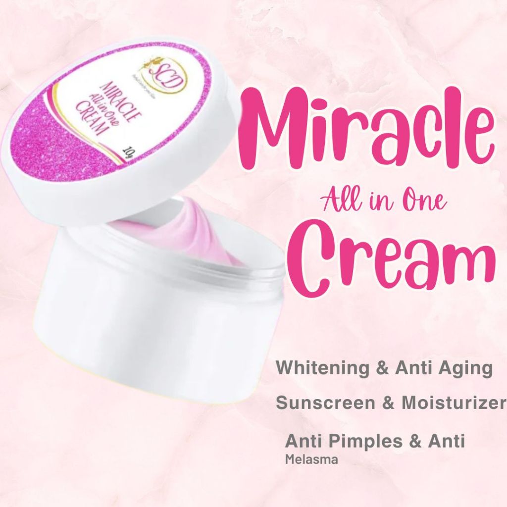 SCD Miracle All in One Cream 10g | Shopee Philippines