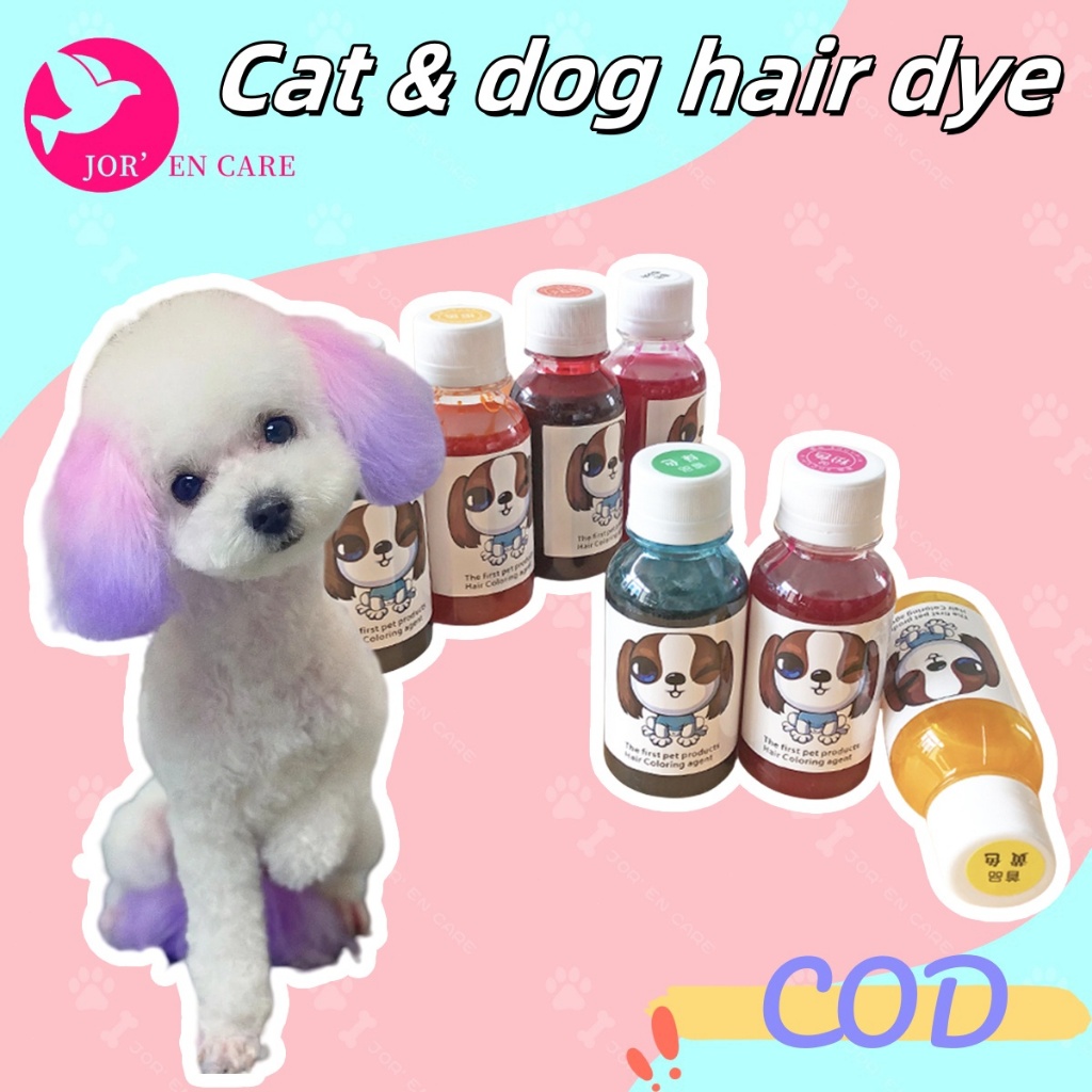 Pet Hair Dye Dog Hair Coloring Set Hair Dyestuffs Dyeing Pigment