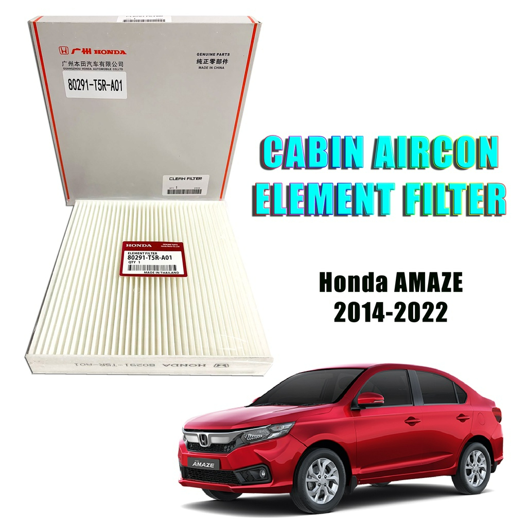 80291-T5R-A01 HONDA AMAZE 2014-2022 OEM Honda Genuine Parts Cabin Air ...