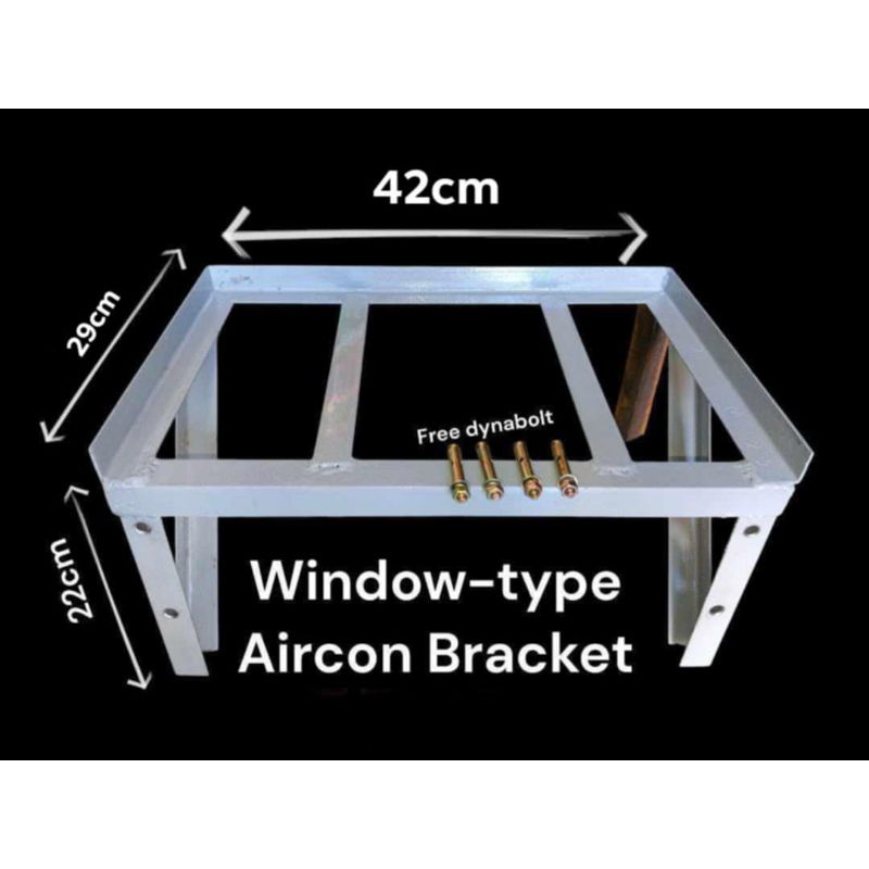 Wall-mounted Window-type Aircon bracket for .5hp and .6hp aircons ...