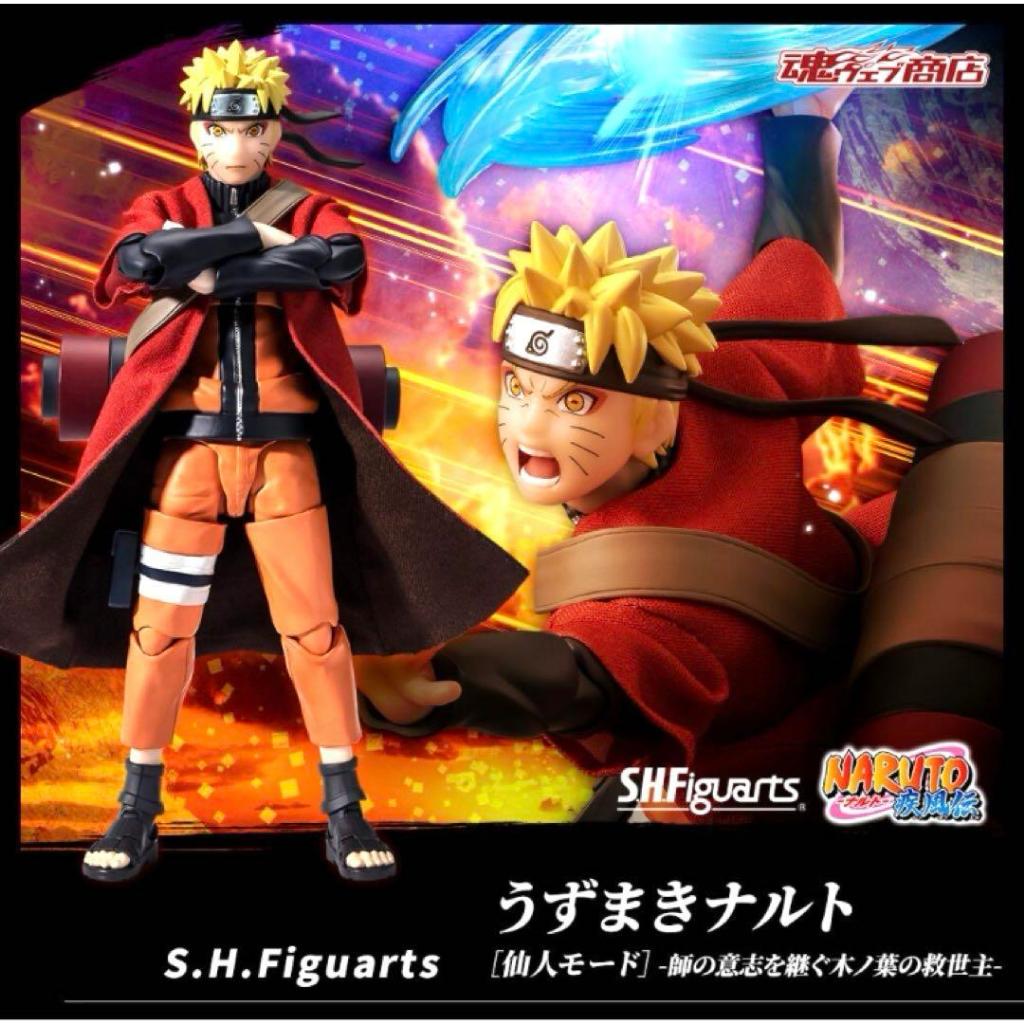 New And Unopened S H Figuarts Uzumaki Naruto Sage Mode Shopee