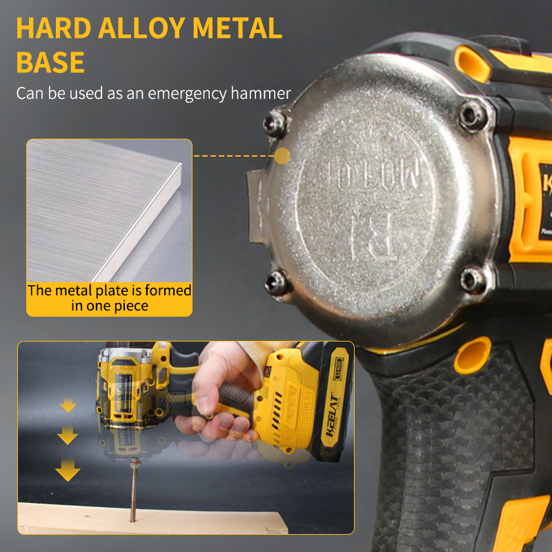 KEELAT KCD013 Brushless Cordless Impact Drill Electric Hammer Drill ...