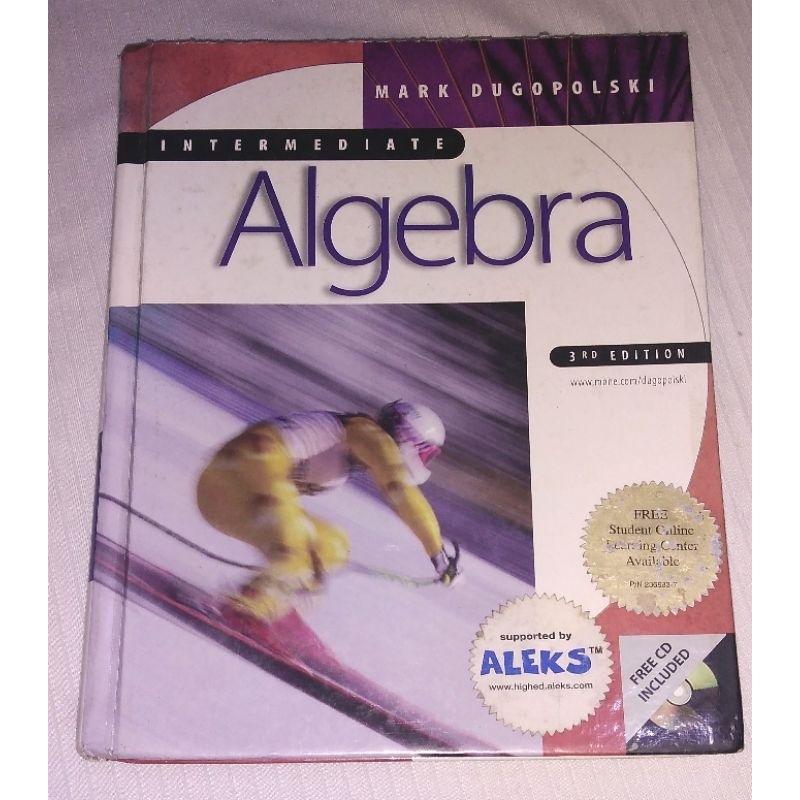 INTERMEDIATE ALGEBRA. 3rd Edition. Mark Dugopolski | Shopee Philippines