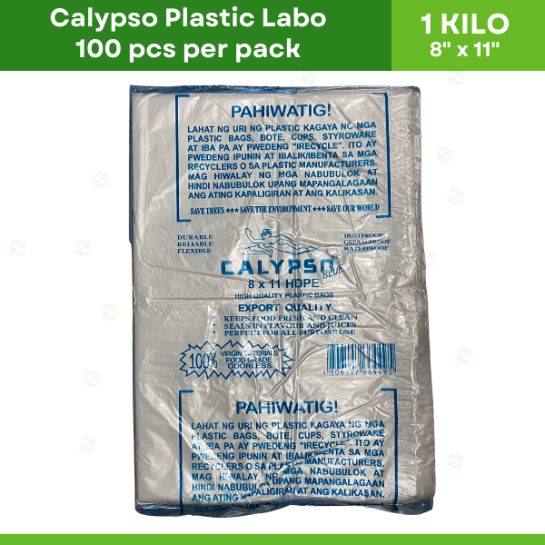 Calypso HDPE Plastic Labo Pang Isang Kilo | 100 pcs | 500 pcs | 1KILO ...
