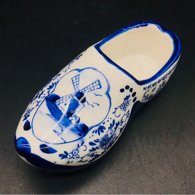 Delft blue holland blue&white shoe decoration | Shopee Philippines