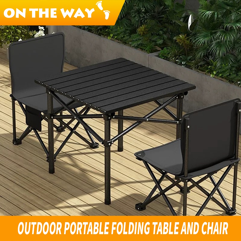 Folding Table Camping Table Picnic Foldable Outdoor Table Portable ...
