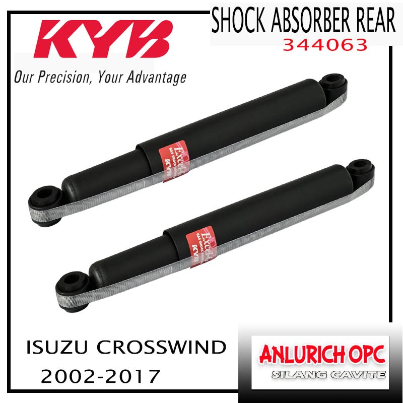 KYB REAR SHOCK ABSORBER Isuzu Crosswind 2002-2017 SET ( Left & Right ...