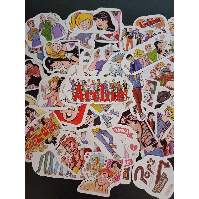 50pcs Archie Betty Veronica Jughead Sticker Pack Waterproof ...