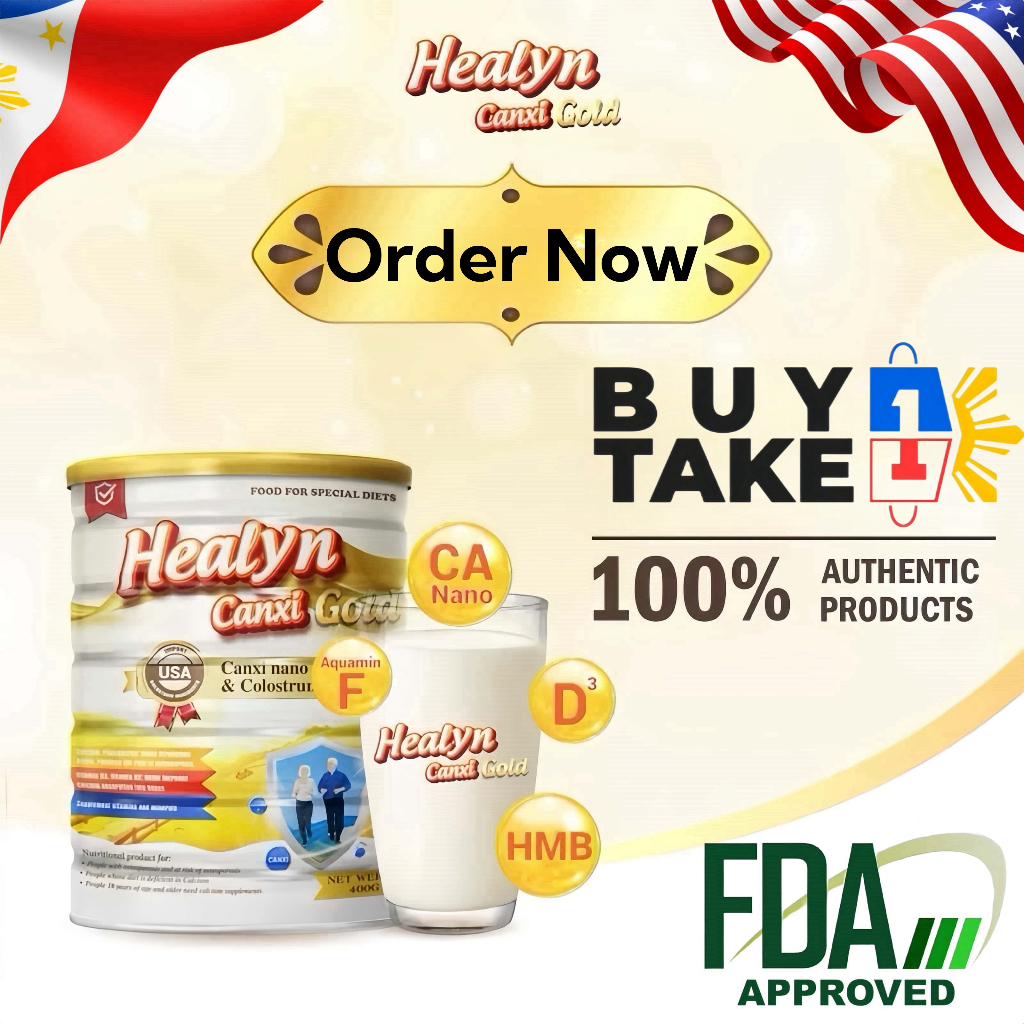 Buy 1 Take 1 Healyn Canxi Gold Milk Original Organic Calcium Nano ...
