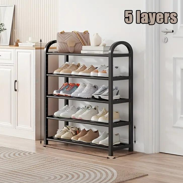 4 Layer 5 Layer Simple Shoe Rack Shoe Cabinet Student Dormitory ...