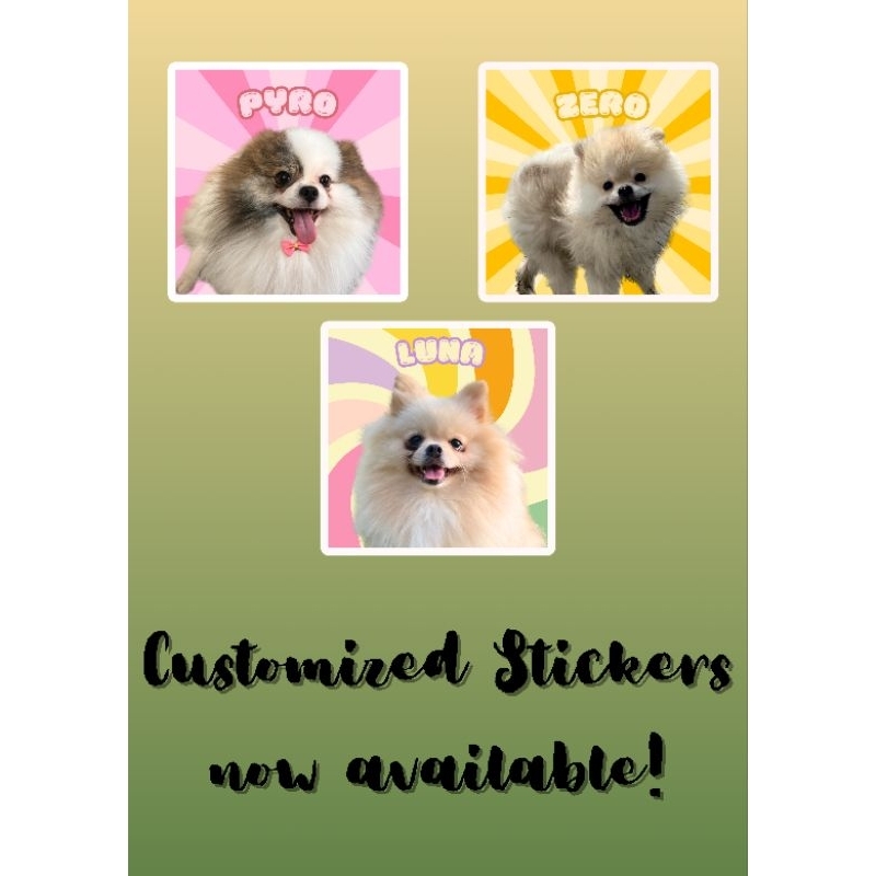 Customized Stickers now available! | Shopee Philippines