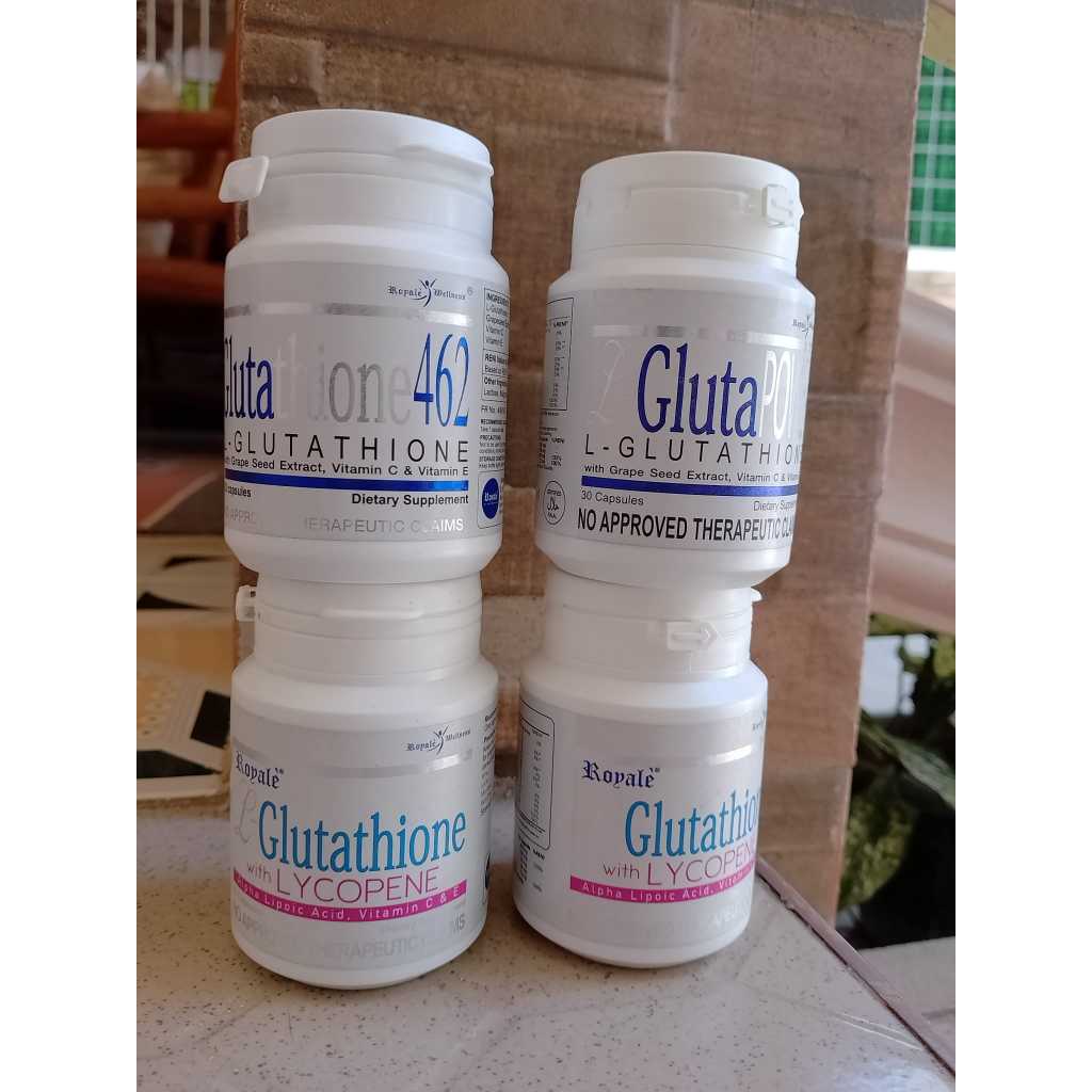 glutathione lycopene ROYALE L-GLUTATHIONE WITH LYCOPENE 30 CAPSULES