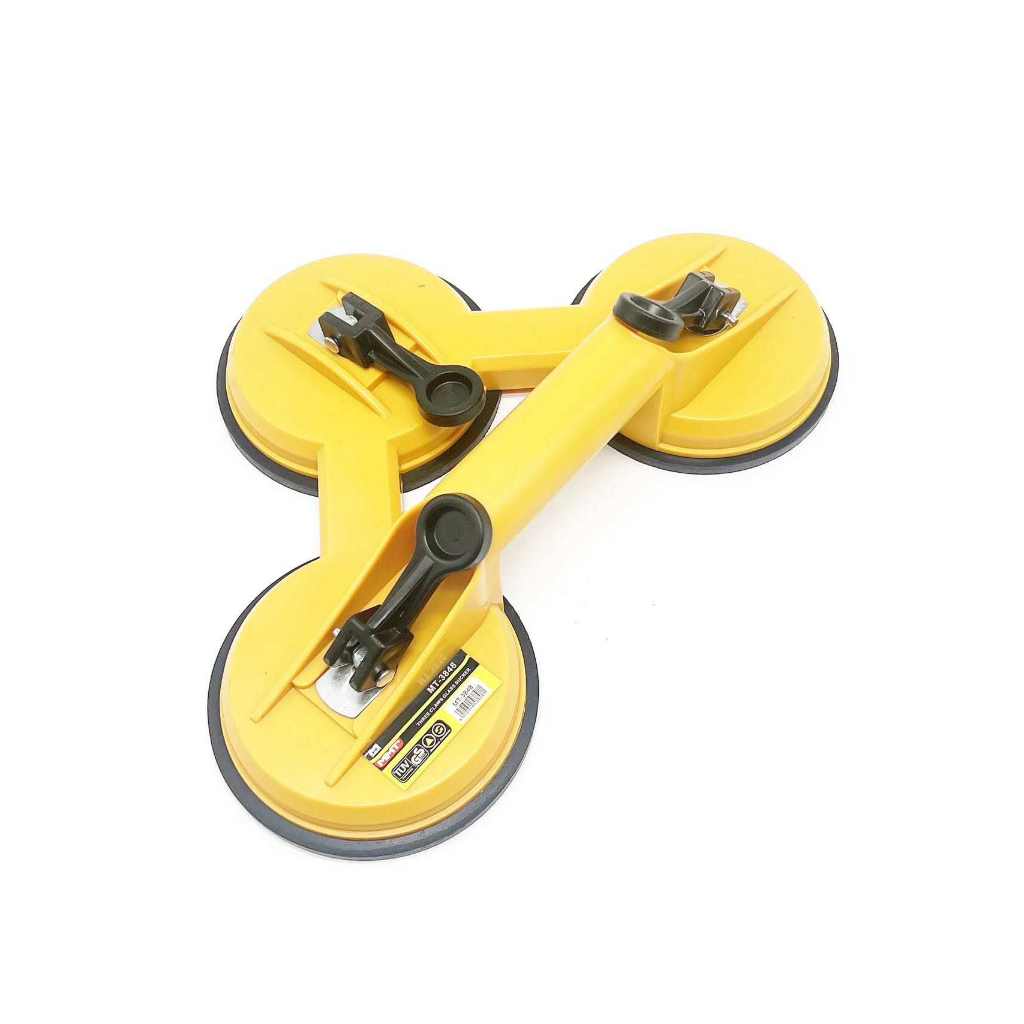 MMT Heavy Duty 3 Suction Cup Triple Pad Sucker Plate Glass Metal Lifter ...