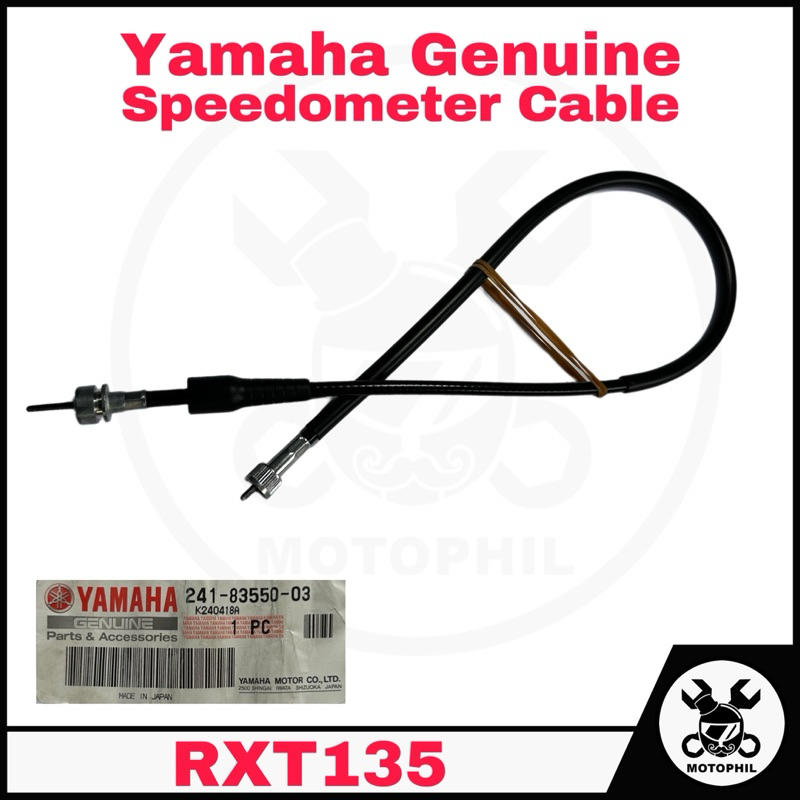 RXT135 GENUINE SPEEDOMETER CABLE YAMAHA MADE IN JAPAN | Shopee Philippines