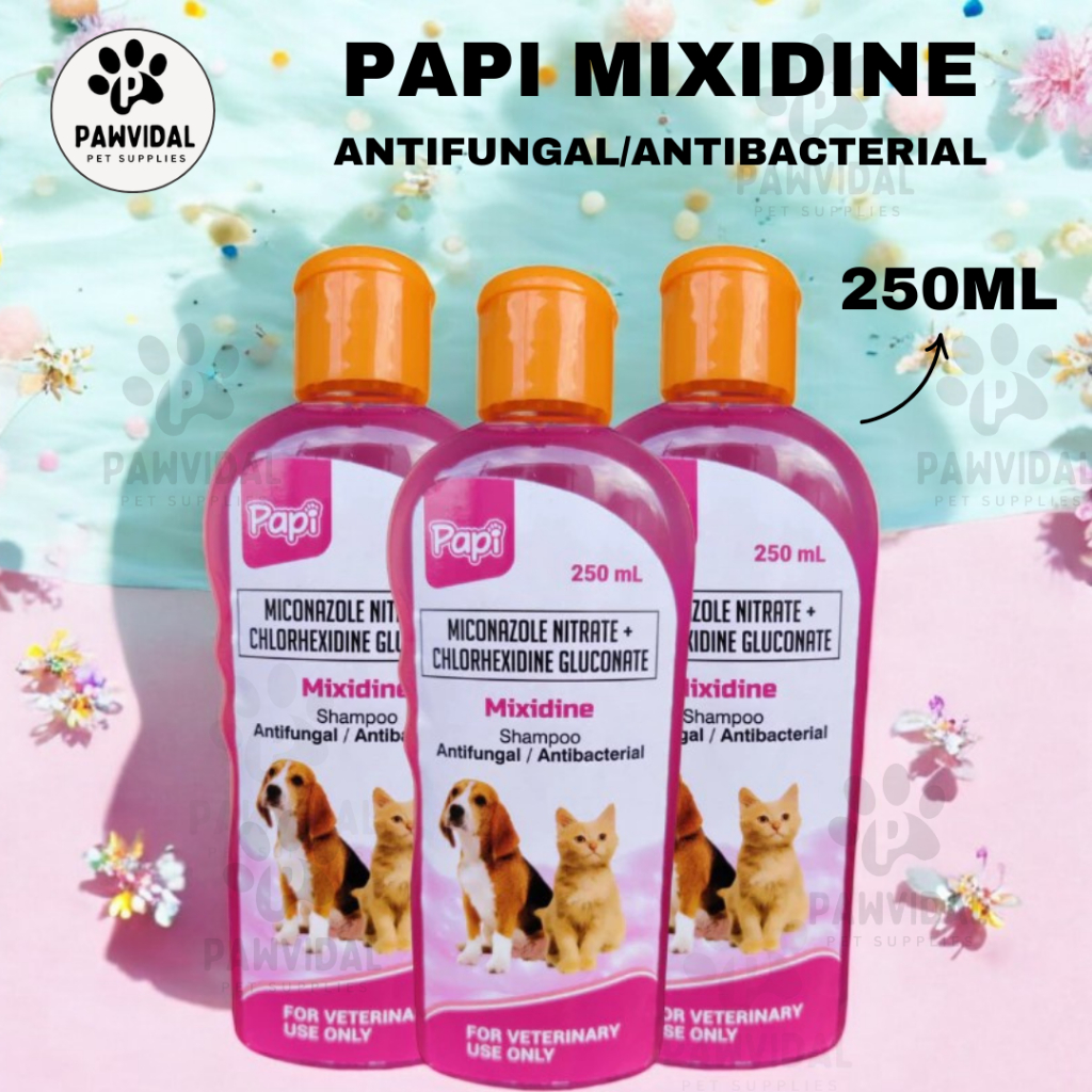 Papi Mixidine Antifungal & Antibacterial Shampoo 250mL | Shopee Philippines
