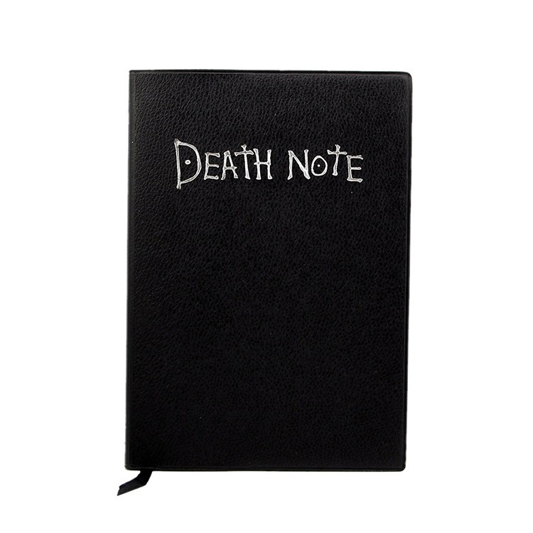 Anime Death Note Notebook Set Leather Journal Feather Pen Journal Death ...