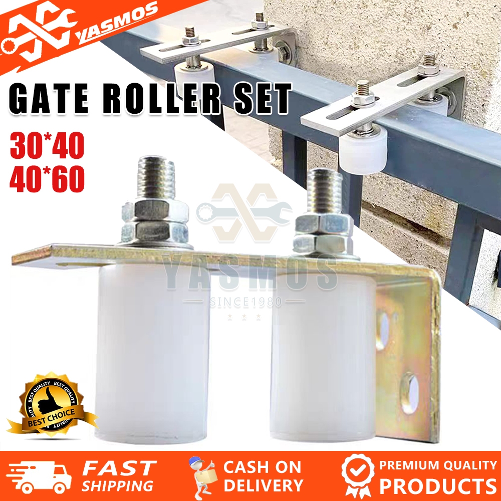 1 Set Sliding Gate Top Guide Nylon Rollers Heavy Duty Sliding Door ...