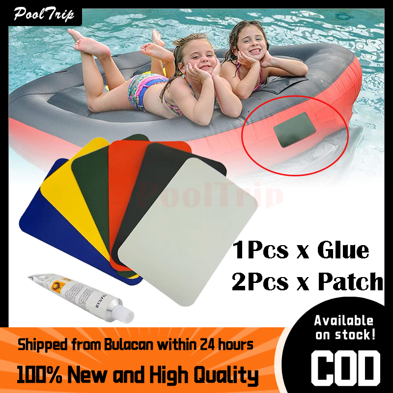 Inflatable Boat Rubber Boat PVC Puncture Repair Patch Glue Kit kayaks ...