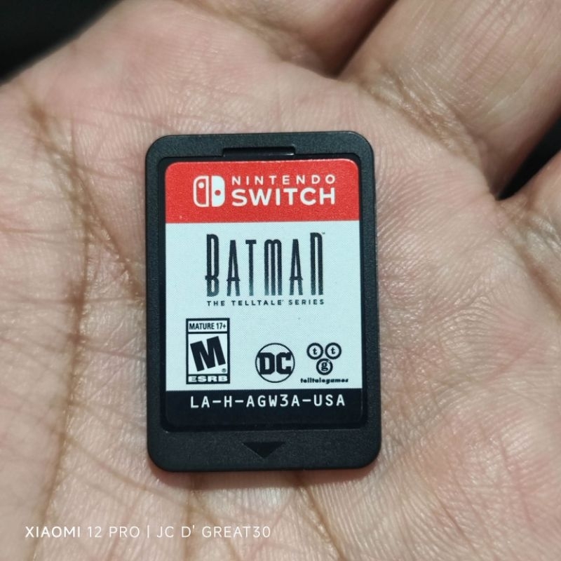 Batman The Telltale Series Switch Game (Rare) | Shopee Philippines