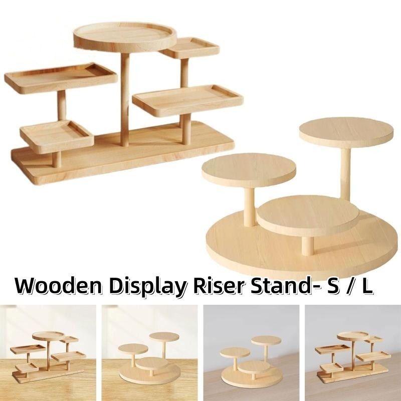 Solid Wood Tabletop Decoration Rack, Jewelry Display Rack, Perfume And ...