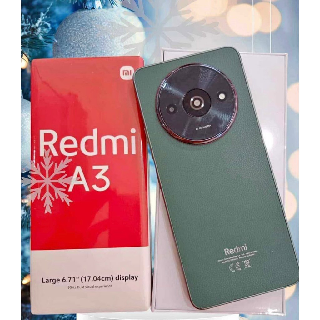 Xiaomi Redmi A3 Smartphone | 3GB+64GB / 4GB+128GB | Shopee Philippines