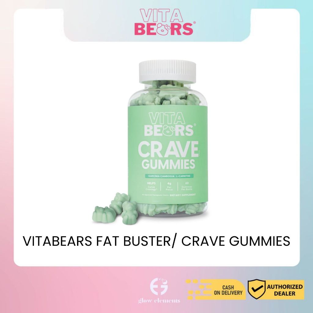VITABEARS CRAVE GUMMIES GARCINIA CAMBOGIA L CARNITINE 60 PCS | Shopee ...