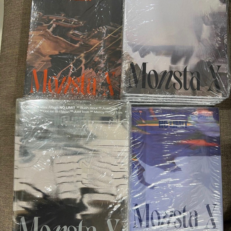 [ON HAND] MONSTA X NO LIMIT SEALED ALBUM | Shopee Philippines