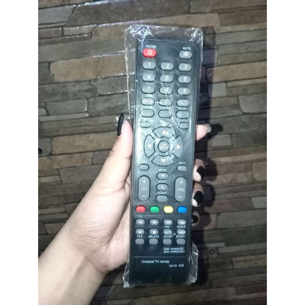 ACE Remote Standard TV Remote ACE LED TV Remote Control (cxe) | Shopee ...