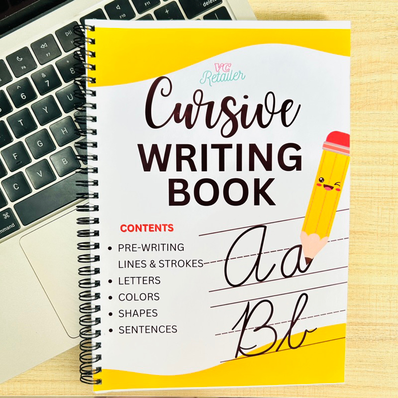 Cursive Writing Tracing Book for Grades 2-5 | VC Retailer | Shopee ...