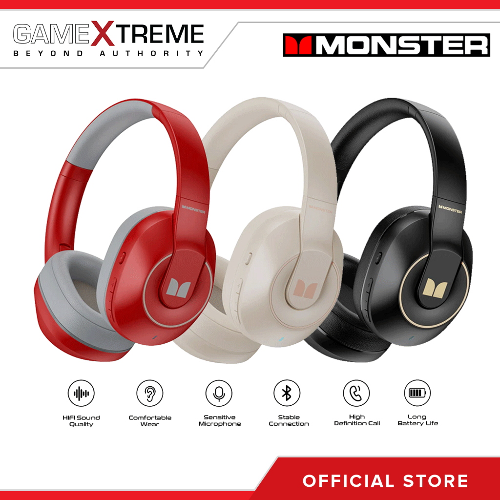 MONSTER Storm XKH01 Headphone | Shopee Philippines