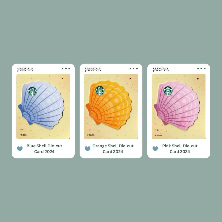 2024 USABLE SB PH Shell Die-cut Cards | Shopee Philippines