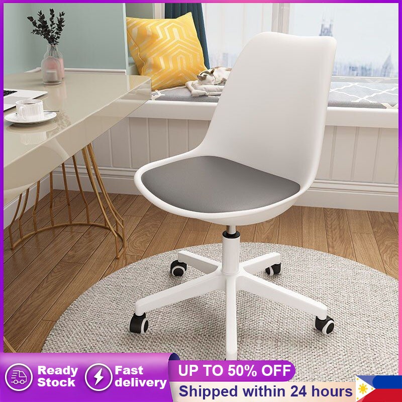 Home computer chair dormitory simple transparent stool bedroom study ...