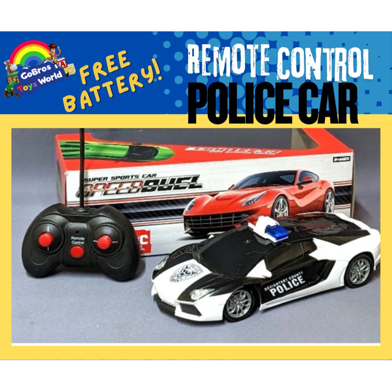 REMOTE CONTROL.POLICE CAR | Shopee Philippines