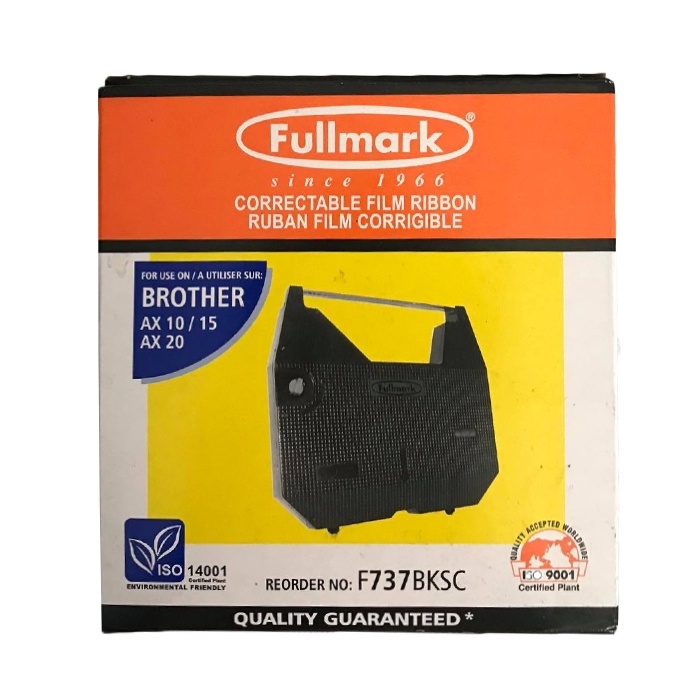 FULLMARK Brother AX - 10 Compatible typewriter FILM RIBBON F737BKSC ...