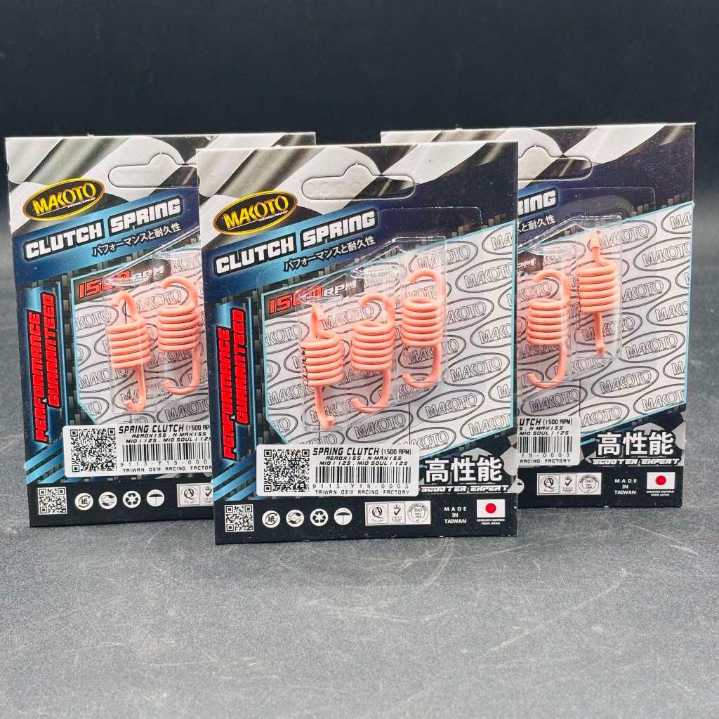 MAKOTO CLUTCH SPRING 1500 RPM NMAX/AEROX/MIO I 125 | Shopee Philippines