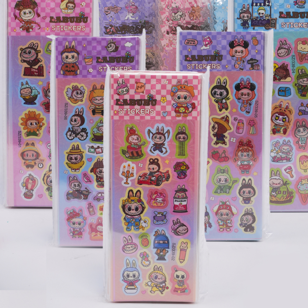Labubu design handbook stickers-20pcs | Shopee Philippines