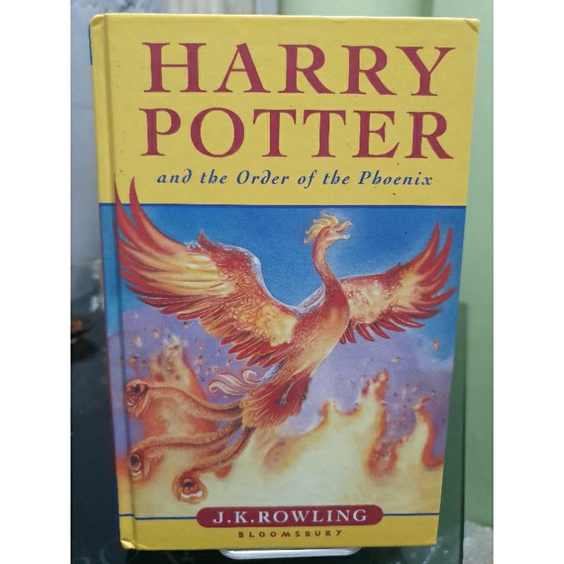 Harry Potter and the Order of the Phoenix by J.K. Rowling Hardbound ...