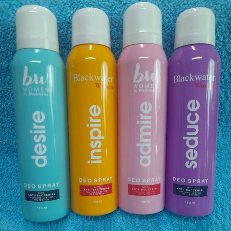 EB Blackwater Deo Spray Women 150ML | Shopee Philippines