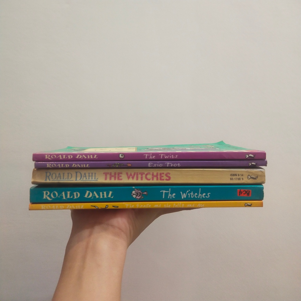 Roald Dahl Books (The Twits, The Witches, Esio Trot, The Giraffe ...