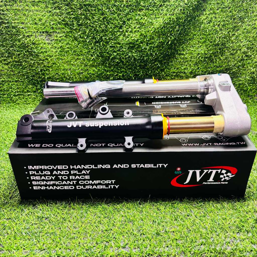 JVT SUSPENSION 33MM FRONT SHOCK GOLD W/ T-POST for NMAX | Shopee ...