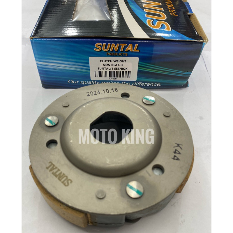 SUNTAL CLUTCH LINING ASSY NEW BEAT Fi K44 (YC402B) | Shopee Philippines