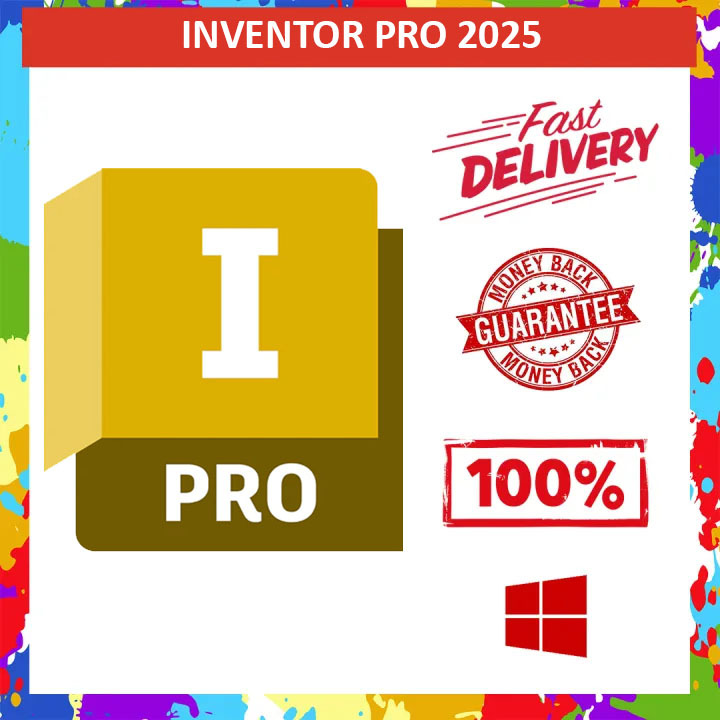 Inventor Pro 2025: Advanced 3D CAD Software with Activated Installer ...