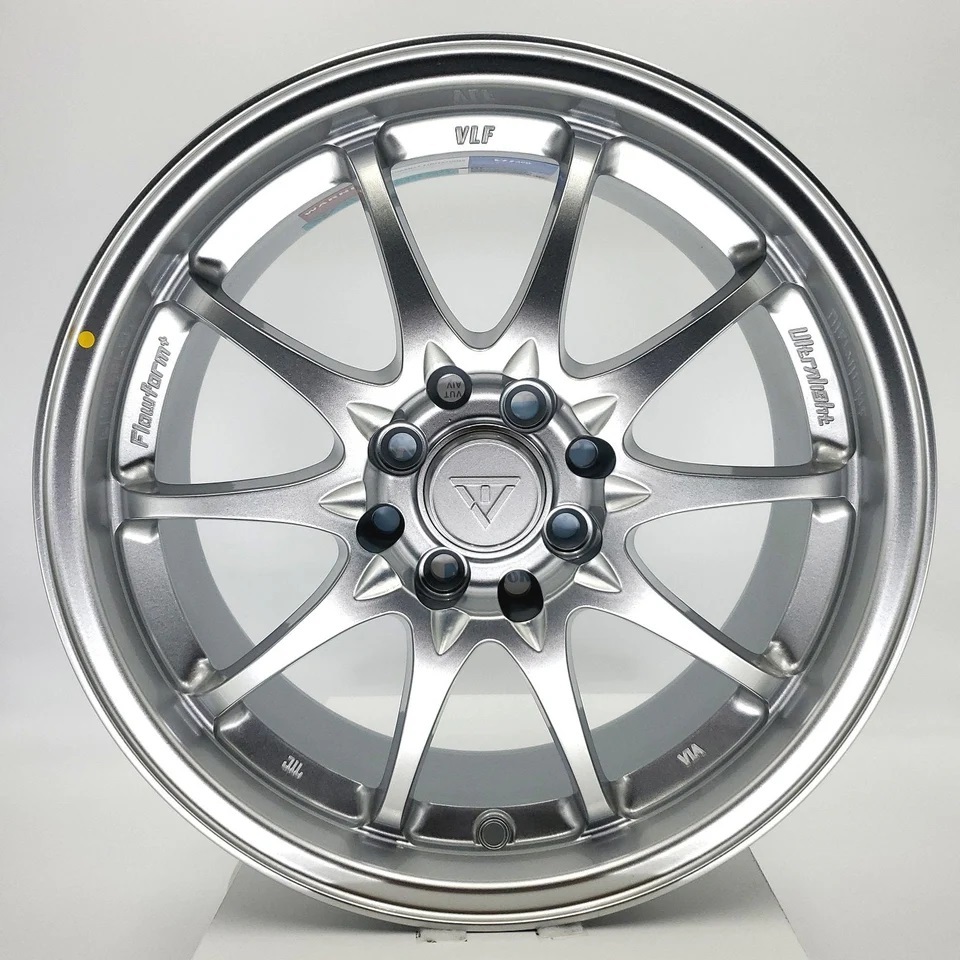 VLF C02 17x7.5 5x100/5x114.3 et40 Silver Genuine | Shopee Philippines