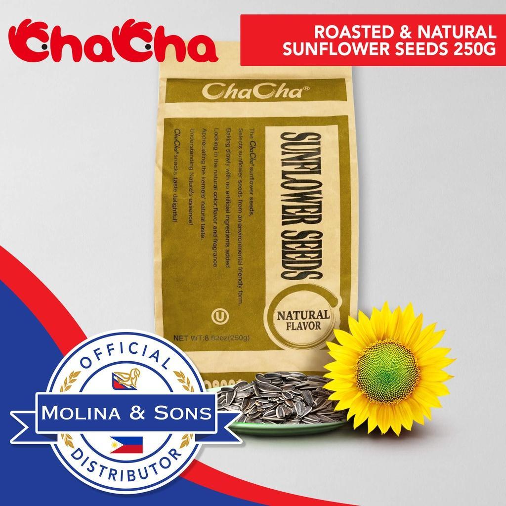 CHACHA SUNFLOWER SEEDS (ORIGINAL) 250G | Shopee Philippines