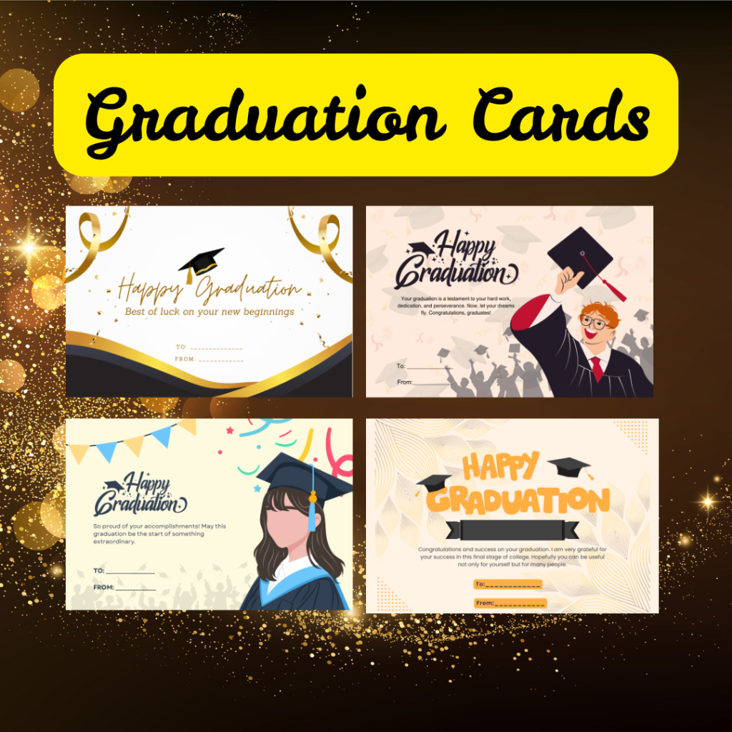 Graduation Cards / Personalized / 30pieces | Shopee Philippines