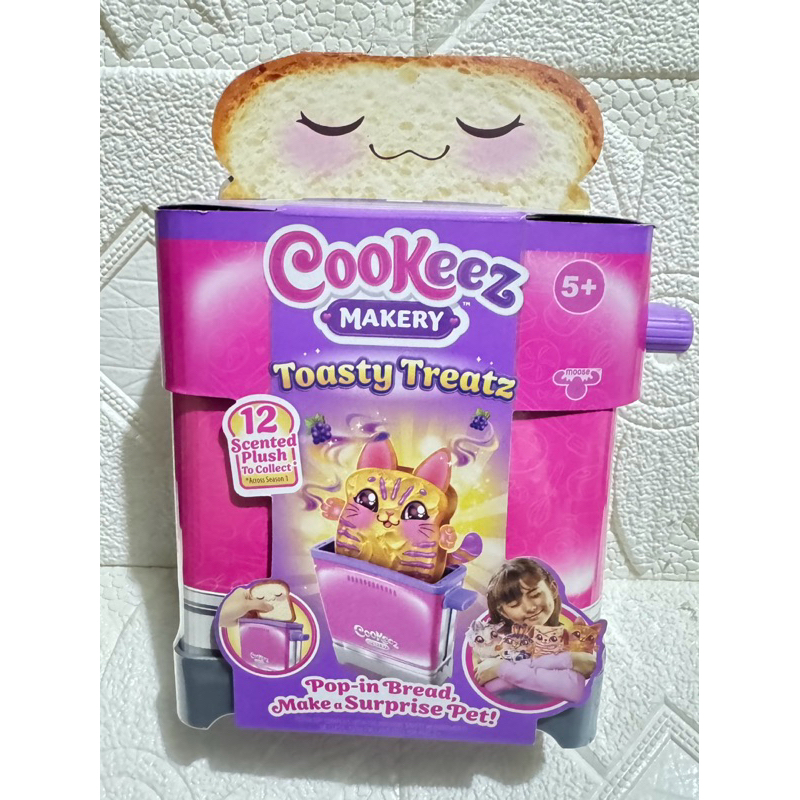 Cookeez Makery Toasties With Scented Plush Single Pack toy | Shopee ...