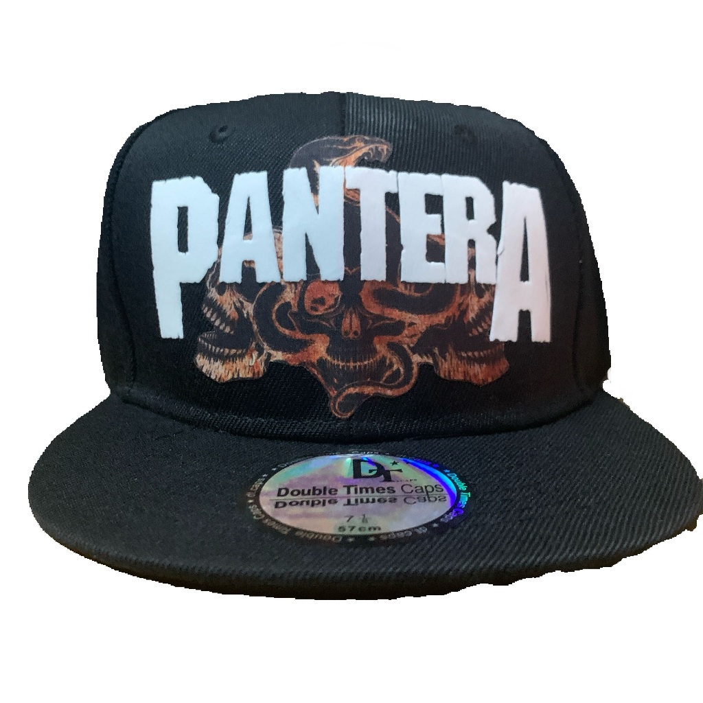 PANTERA ROCK N ROLL SNAPBACK BAND BLACK CAP | Shopee Philippines