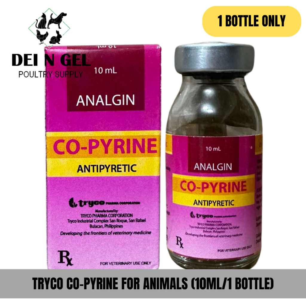 CO-PYRINE ANALGIN FOR ANIMALS WITH FEVER (10ML) | Shopee Philippines